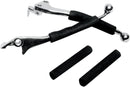 Foam Lever Grips Black / Flat For Honda GL 1500 1988-1990