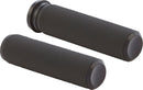 Knurled Grips Anodized / Black For Harley Davidson FL 1200 - 25.4 MM