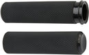 Knurled Grips Anodized / Black For Harley Davidson FLDE 1750 ABS - 25.4 MM