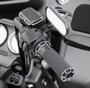 Beveled Grips Anodized / Black For Harley Davidson FL 1200 - 25.4 MM