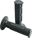 Victor Waffle Grips Black / Flat For Aprilia MX 125 2004-2008