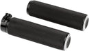 Dual Ring Grips Anodized / Black For Harley Davidson FL 1200 - 25.4 MM