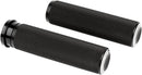 Dual Ring Grips Anodized / Black For Harley Davidson FLDE 1750 ABS - 25.4 MM