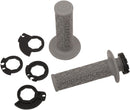 36 Series Clamp-On Grips Flat / Grey / Silver For Gas Gas EC 200 2019-2020 - 11.7 CM
