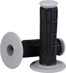 Comp Diamond Half Waffle Grips Black / Flat For Gas Gas EC 200 2019-2020