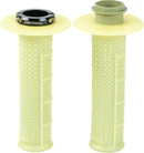 MX R-Works Lock-On Grips Off-White For Honda CRF 250 R - 22 MM