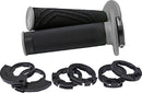 D200 Lock-On Grips Black / Flat / Grey