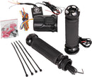 Apex Heated Grips Anodized / Black / Contrast / Silver For Harley Davidson FLTRKSE 1923 ABS 2022-2023 - 25.4 MM