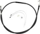 High-Efficiency Black Pearl™ Clutch Cable Black For Indian CHIEF 111 ABS - +20.3 CM