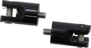 Footpeg Mounts Black For Harley Davidson FLFBS 1868 ABS - 3/8-16