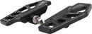 Apex Mini Floorboards Anodized / Black For Harley Davidson EL 1000