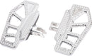 Apex Mini Floorboards Chrome For Harley Davidson FLDE 1750 ABS
