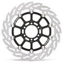 Flame Series Floating Rotor Black For Ducati 907 I.E. - 300 MM
