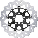 Wave® Brake Rotors Black / Silver For Harley Davidson FLD 1690 - 292 MM