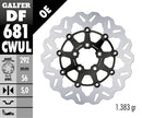 Wave® Brake Rotors Black / Silver For Harley Davidson FLD 1690 - 292 MM