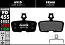 G1053 Standard Brake Pads For Avid Code (2011-)