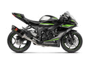 Racing Line Full Exhaust System Street Black For Kawasaki ZX-6 R 636 ABS