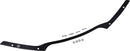 Flare Series Windshield Trim Black For Harley Davidson FLTRK 1868 ABS 2020-2024