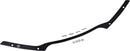 Flare Series Windshield Trim Black For Harley Davidson FLTRK 1868 ABS 2020-2024