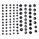 Smoothtopps Push-on Cover Set Black - 86 Pieces