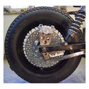 Super Freni Rear Caliper Bracket Raw Swingarm Top Mount