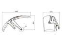 Hugger For Matte Black For BMW R1200 GS 2013-2017