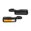 Stripes' Below Bar Turn Signals Black Anodized For 06-17 V-Rod VRSCD/X Night Rod
