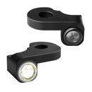 Nano Below Bar Turn Signals Black For 14-17 Softail 114 Inch S-models (NU)