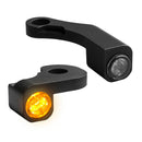 Nano Below Bar Turn Signals Black For 09-13 FLT/Touring (NU)