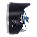 FL Speedometer 41-45 Face Silver / Black 2:1 Mph