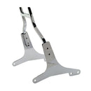 Sissybar Side Plates Rigid Mount Chrome For 82-94 FXR
