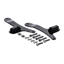 Sissybar Side Plates Rigid Mount Black - 20.3cm Wide