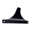 Sissybar Side Plates Rigid Mount Black For 00-17 FLSTF/B, FXST/B/S