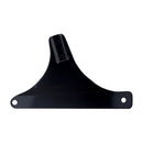 Sissybar Side Plates Rigid Mount Black For 00-17 FLSTF/B, FXST/B/S