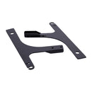 Sissybar Side Plates Rigid Mount Black For 91-95 Dyna Excl. FXDWG