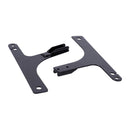 Sissybar Side Plates Rigid Mount Black For 96-01 Dyna Excl. FXDWG