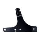 Sissybar Side Plates Rigid Mount Black For 2006 FLST
