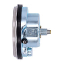 FL Speedometer 46-47 Face Silver / Black 2:1 Kmh