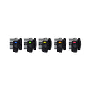 Titan-X Heated Grip Set Chrome For 08-21 H-D With E-Throttle