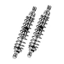 Wmb Dual Shock Absorber Set Chrome 341Mm For 07-08 XL1200C Sportster C Custom