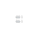 Brake Pad Set Organic Front/Rear