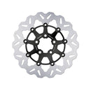 Brake Rotor Wave Floating Black/Bright 292X5Mm For Rear: 00-24 Softail