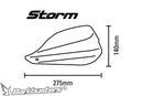 Storm Plastic Guards Only White For Fits Backbones