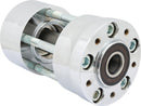 Rear Wheel Hub Chrome Non-ABS Dual Flange For 08-09 FXSTB