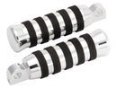 O-Ring Rider & Passenger Foot Pegs Aluminium Polished