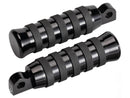 O-Ring Rider & Passenger Foot Pegs Black Anodized