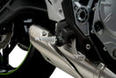Hi-Tech R-Fighter Footpegs Silver Anodised Aluminium