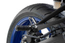 Hi-Tech R-Fighter S Footpegs Black Anodised Aluminium with Removable Black Rubber Grip