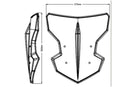 Naked Sport Screen Black (Opaque) For Yamaha MT-03 2020-Current