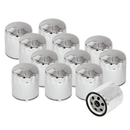 12 Pack S&S Oil Filter Chrome Bt84-99